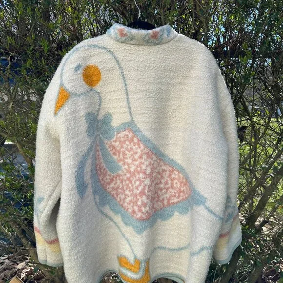 handmade, upcycled quilt + blanket coats - Picture 8 of 13